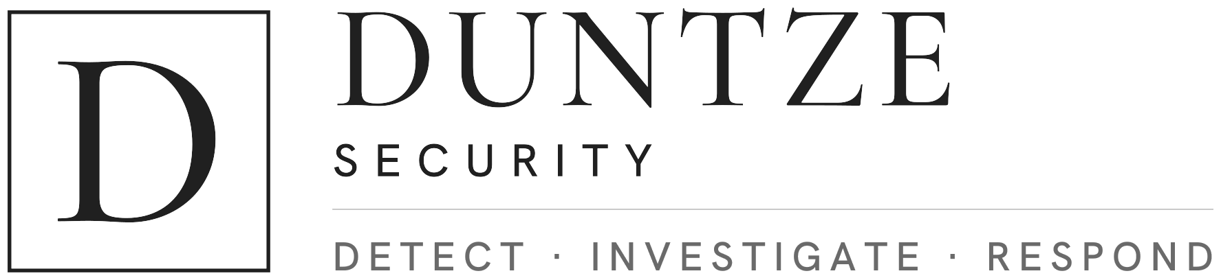 Duntze Security — Detect, Investigate, Respond